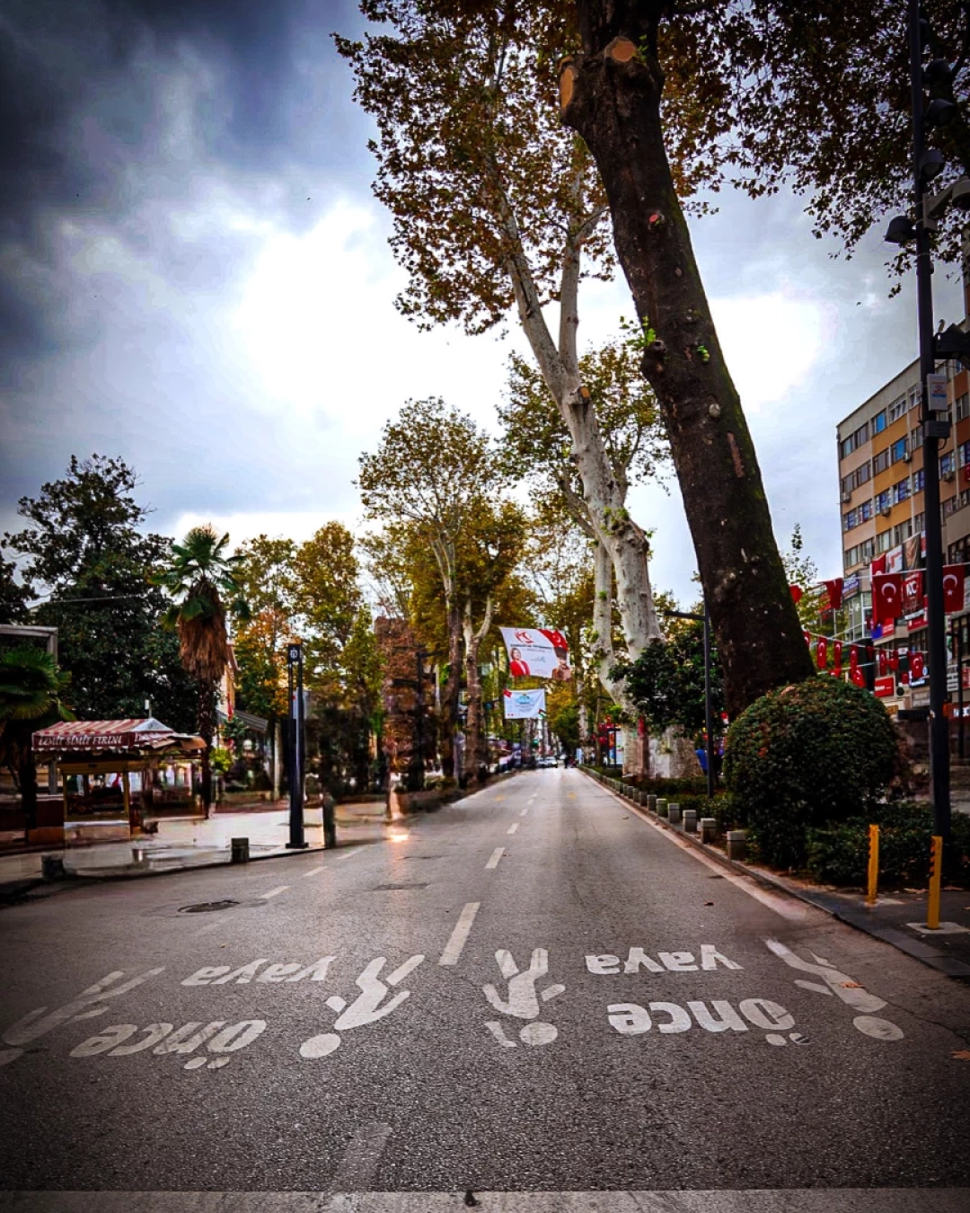 izmit-kocaeli-fethiyecaddesi-halkevi-yuruyusyoli-29ekimcumhuriyetbayrami-100yil / 6889